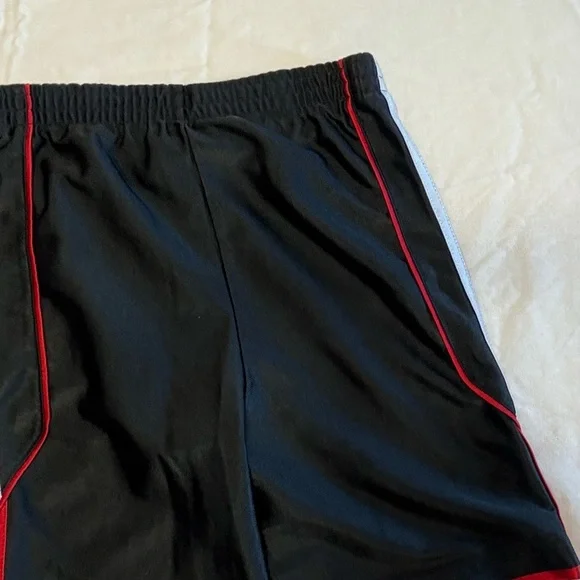 Adidas boys Black and Red Athletic Shorts - Picture 5 of 5